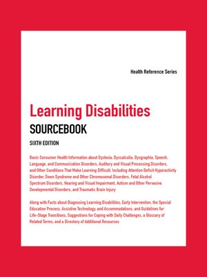 cover image of Learning Disabilities Sourcebook